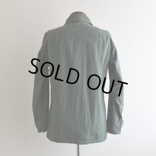 画像3: 1960s US.ARMY OG107 ユーティリティシャツ  "2nd"  表記14 1/2×32  (3)