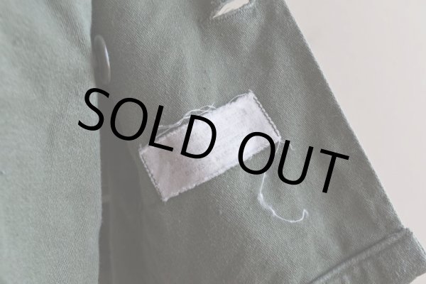 画像6: 1960s US.ARMY OG107 ユーティリティシャツ　 "1st後期"　 表記MEDIUM  (6)