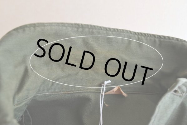 画像16: 1960s US.ARMY OG107 ユーティリティシャツ  "2nd"  表記14 1/2×32  (16)