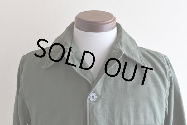 画像9: 1960s US.ARMY OG107 ユーティリティシャツ  "2nd"  表記14 1/2×32  (9)