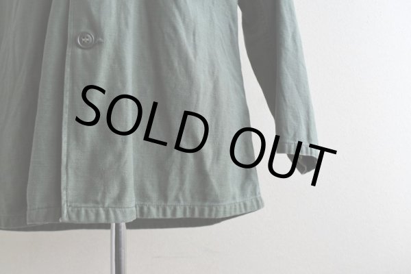 画像14: 1960s US.ARMY OG107 ユーティリティシャツ  "3rd"  表記14 1/2×31  (14)