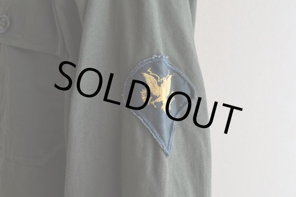 画像15: 1960s US.ARMY OG107 ユーティリティシャツ  "MINT CONDITION/1st後期"  表記MEDIUM  (15)