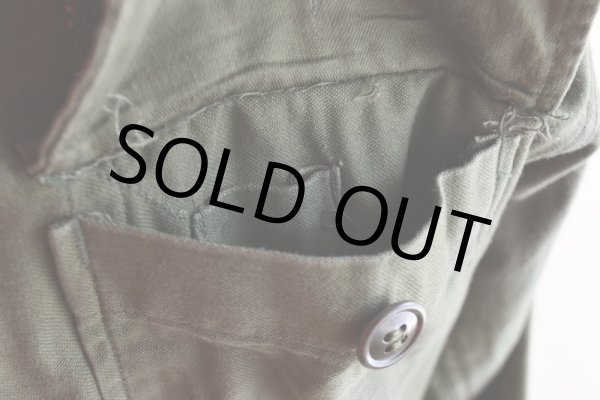 画像13: 1960s US.ARMY OG107 ユーティリティシャツ  "1st後期"  実寸ML  (13)