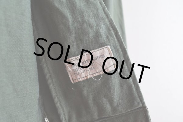 画像6: 1960s US.ARMY OG107 ユーティリティシャツ  "2nd"  表記14 1/2×32  (6)