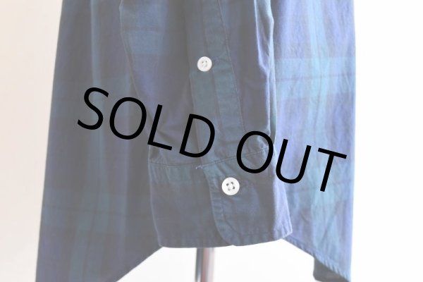 画像11: RalphLauren ボタンダウンシャツ  "BLACK WATCH TARTAN"  表記S  (11)