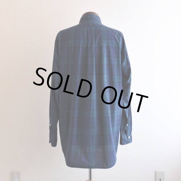 画像3: RalphLauren ボタンダウンシャツ  "BLACK WATCH TARTAN"  表記S  (3)