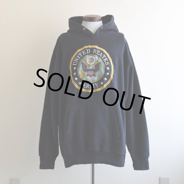 画像1: STEVE&BARRY'S リバースウィーブパーカー　 "US.ARMY"　 表記XL  (1)