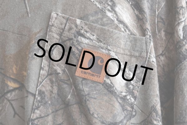 画像9: Carhartt L/SポケットTシャツ  "リアルツリーカモ"  表記3XL  (9)