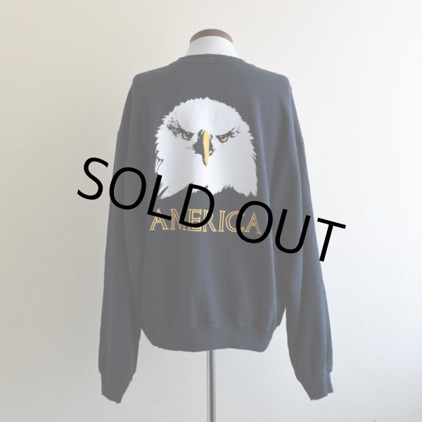 画像3: 1980s AMERICA 両面プリントスウェット　 "MADE IN USA"　 表記XL  (3)
