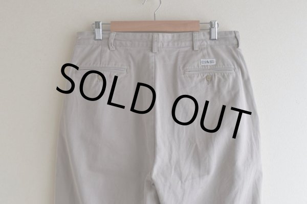 画像8: Polo RalphLauren ツータックチノトラウザー  "ANDREW PANT"  表記W34 L30  (8)