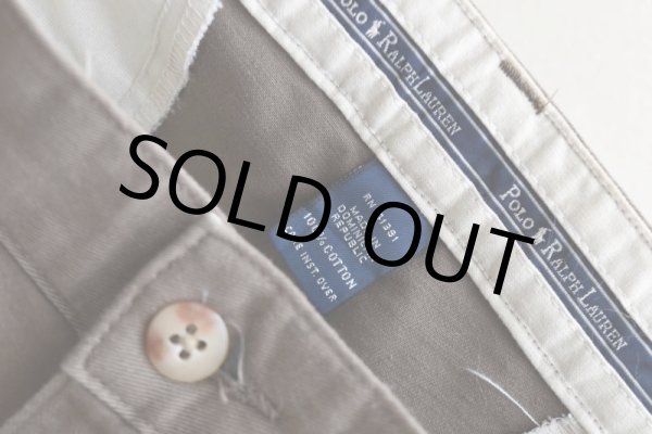 画像4: Polo RalphLauren ツータックチノトラウザー  "ANDREW PANT"  表記W33 L32  (4)