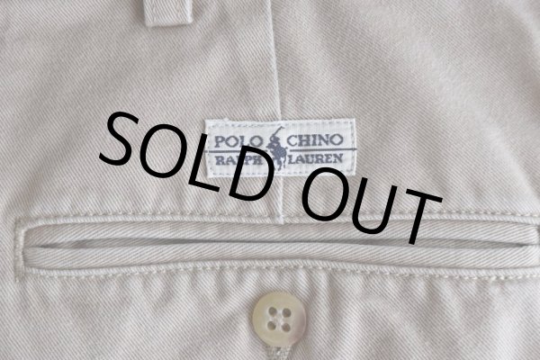 画像9: Polo RalphLauren ツータックチノトラウザー  "ANDREW PANT"  表記W34 L30  (9)