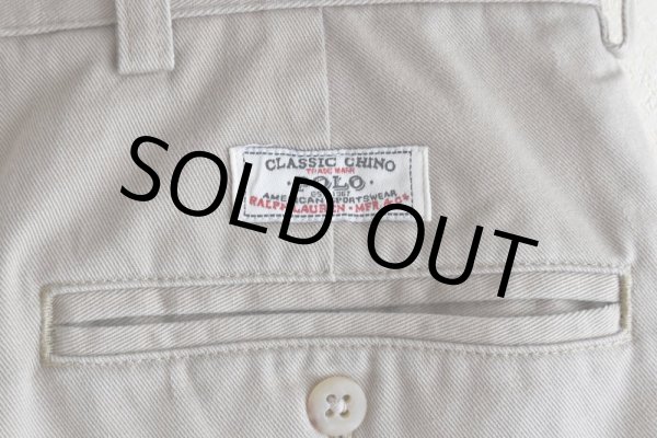 画像9: Polo by RalphLauren ツータックチノトラウザー  "ANDREW PANT"  表記W34 L29  (9)