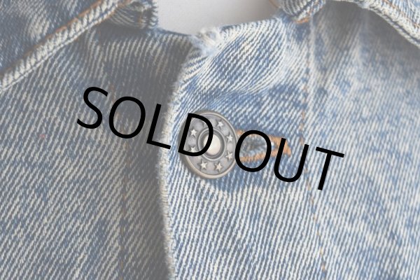 画像8: 1990s ELVIS 監獄ロック ペイントデニムジャケット　 表記M((実寸L-XL))  (8)