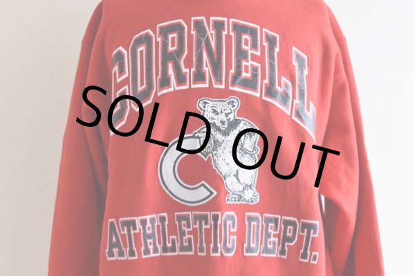 画像9: 1990s Champion リバースウィーブスウェット  "CORNELL ATHLETIC DEPT."  表記L  (9)