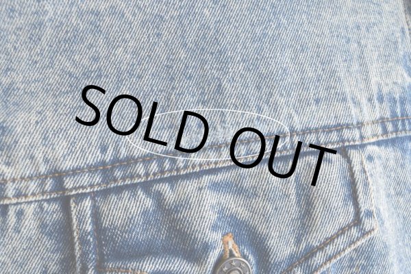 画像19: 1990s ELVIS 監獄ロック ペイントデニムジャケット　 表記M((実寸L-XL))  (19)