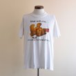 画像1: 1990s 朝が苦手なクマさんTシャツ　 "MADE IN USA"　 表記L  (1)