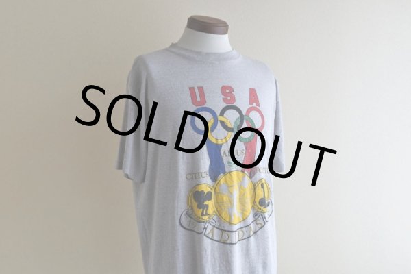画像7: 1980s adidas オリンピックTシャツ  "MADE IN USA"  表記XL  (7)