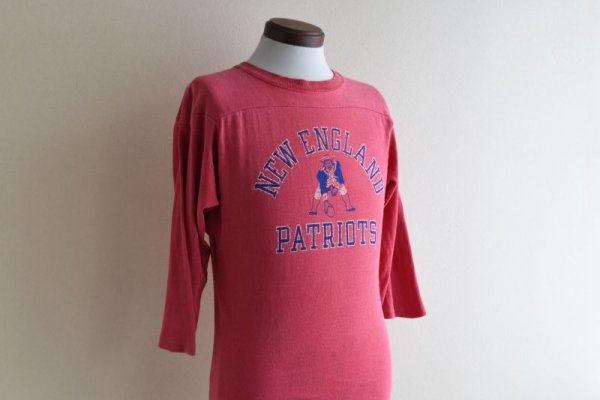 画像7: 1980s Champion フットボールTシャツ  "NEW ENGLAND PATRIOTS"  表記S  (7)