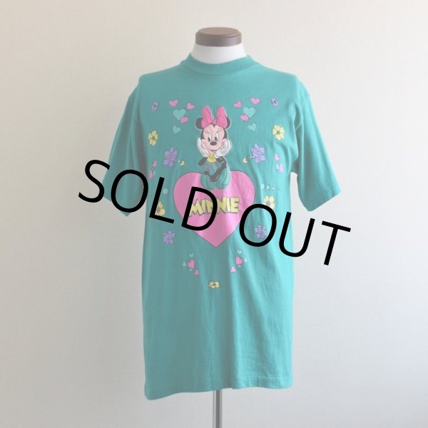 画像1: 1990s MINNIE MOUSE Tシャツ　 "MADE IN USA"　 表記L  (1)