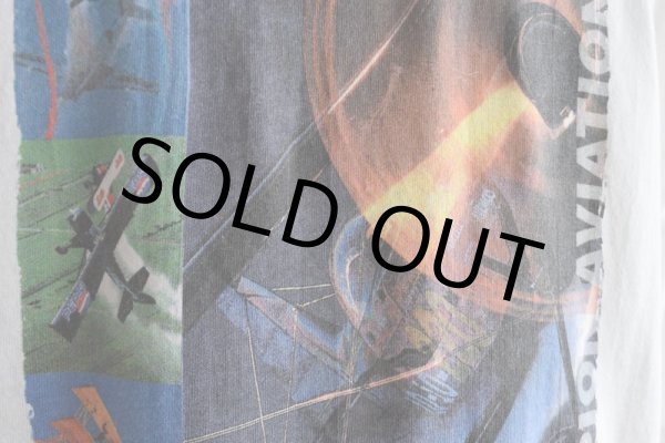 画像12: 1990-00s CHAMPION AVIATION PRODUCTS プリントTシャツ　 表記L  (12)