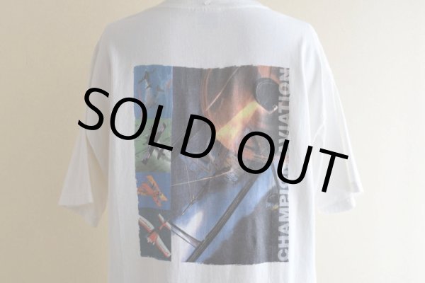 画像11: 1990-00s CHAMPION AVIATION PRODUCTS プリントTシャツ　 表記L  (11)