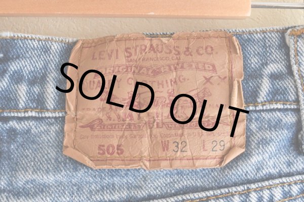 画像8: 1990s Levi's 505  "MADE IN USA"  表記W32 L29  (8)