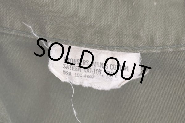 画像7: 1960s US.ARMY コットンベイカーパンツ  表記34×35  (7)