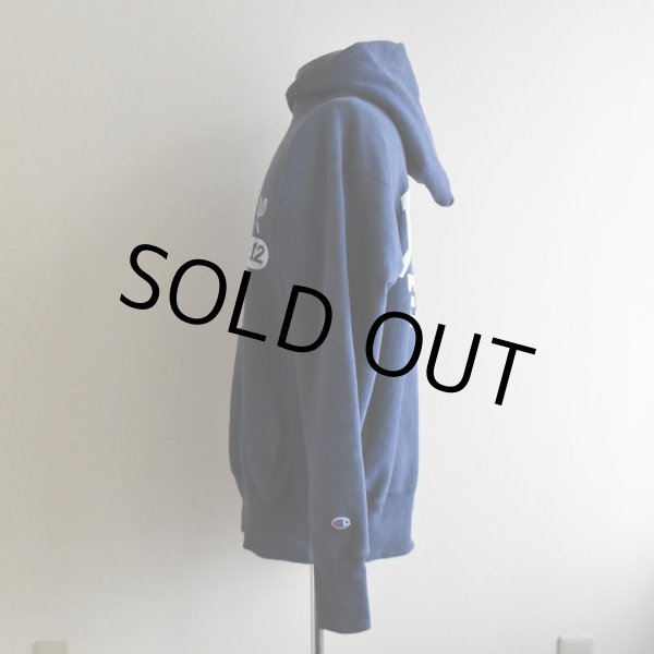 画像4: 1990s Champion リバースウィーブパーカー  "JERICHO TENNISバックプリント"  表記L  (4)