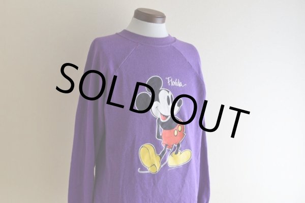 画像7: 1980s Mickey Mouse スウェット  "MADE IN USA"  表記XL  (7)