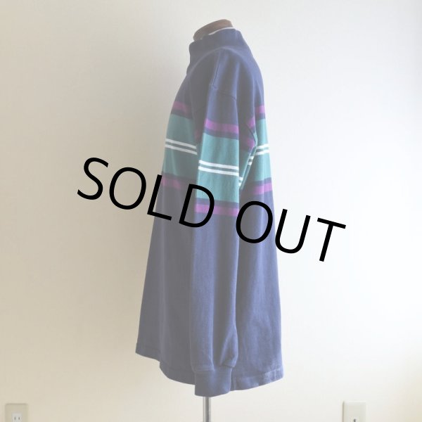 画像4: 1980s L.L.Bean モックネックシャツ　 "MADE IN USA"　 表記L-TALL  (4)