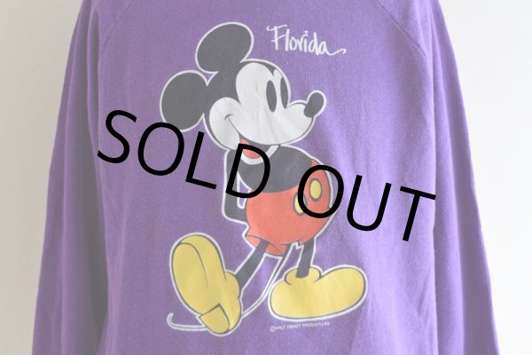 画像9: 1980s Mickey Mouse スウェット  "MADE IN USA"  表記XL  (9)