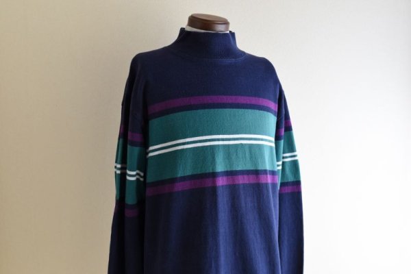 画像6: 1980s L.L.Bean モックネックシャツ  "MADE IN USA"  表記L-TALL  (6)