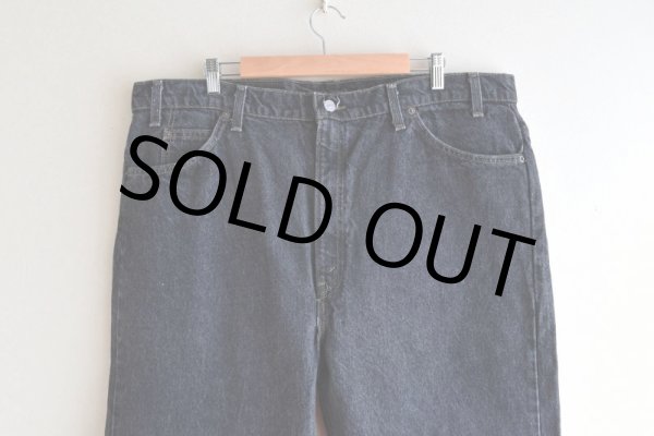 画像7: 1990s Levi's 505-0259 先染めブラックデニム  "MADE IN USA"  表記W42 L32  (7)