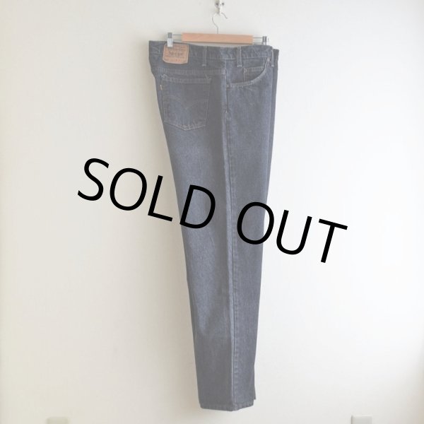 画像3: 1990s Levi's 505-0259 先染めブラックデニム  "MADE IN USA"  表記W42 L32  (3)