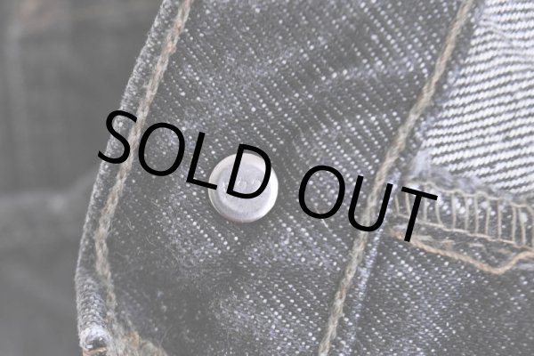 画像10: 1990s Levi's 505-0259 先染めブラックデニム  "MADE IN USA"  表記W42 L32  (10)