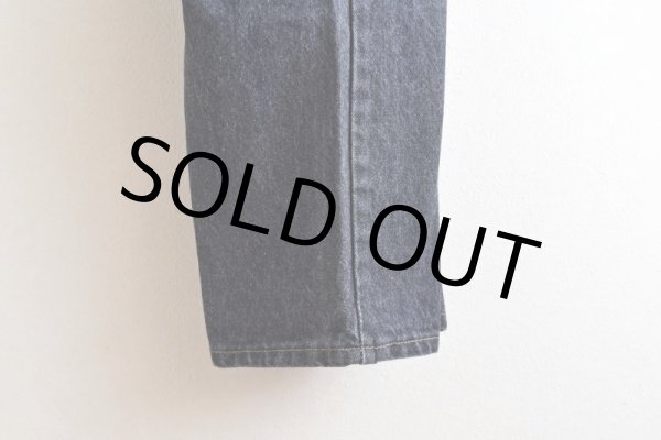 画像12: 1990s Levi's 505-0259 先染めブラックデニム  "MADE IN USA"  表記W42 L32  (12)