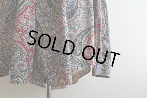 画像10: GITMAN BROS. ペイズリー柄シャツ　 "MADE IN USA"　 実寸L-XL  (10)