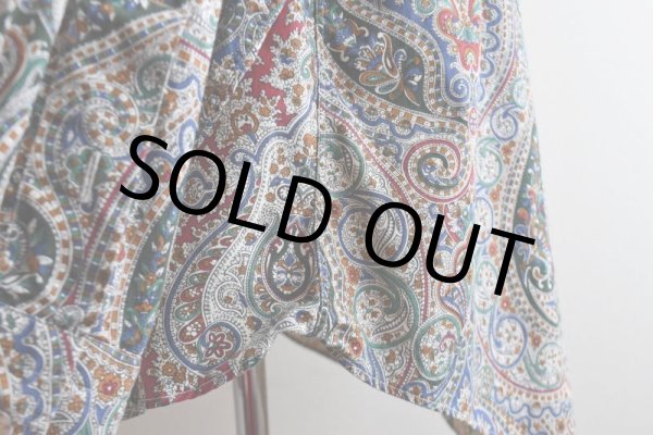 画像13: GITMAN BROS. ペイズリー柄シャツ　 "MADE IN USA"　 実寸L-XL  (13)