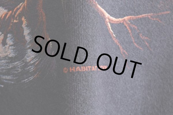 画像9: 1990s HABITAT シカ アニマルプリントスウェット　 "MADE IN USA"　 表記XXL  (9)