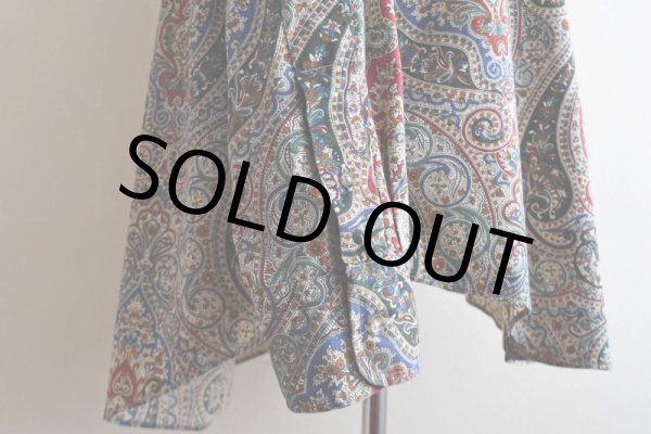 画像12: GITMAN BROS. ペイズリー柄シャツ　 "MADE IN USA"　 実寸L-XL  (12)