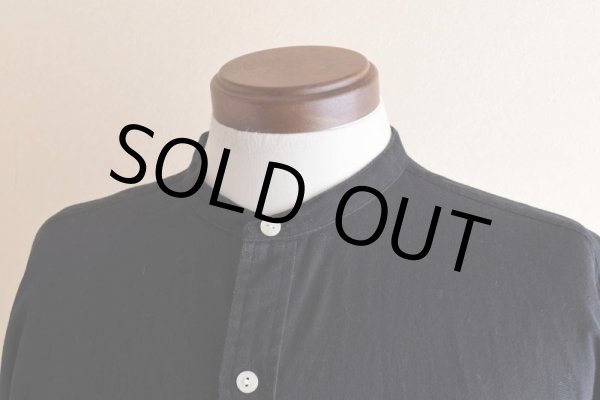 画像7: Polo by RalphLauren マチ付きバンドカラーシャツ  表記L  (7)