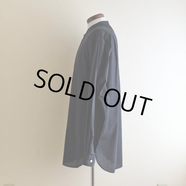 画像4: Polo by RalphLauren マチ付きバンドカラーシャツ  表記L  (4)