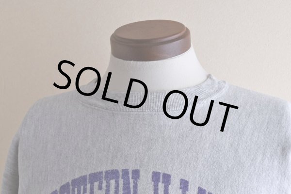 画像8: 1980s Champion リバースウィーブスウェット  "WESTERN ILLINOIS UNIVERSITY"  表記M  (8)