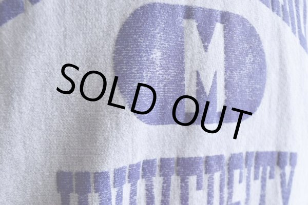 画像10: 1980s Champion リバースウィーブスウェット  "WESTERN ILLINOIS UNIVERSITY"  表記M  (10)