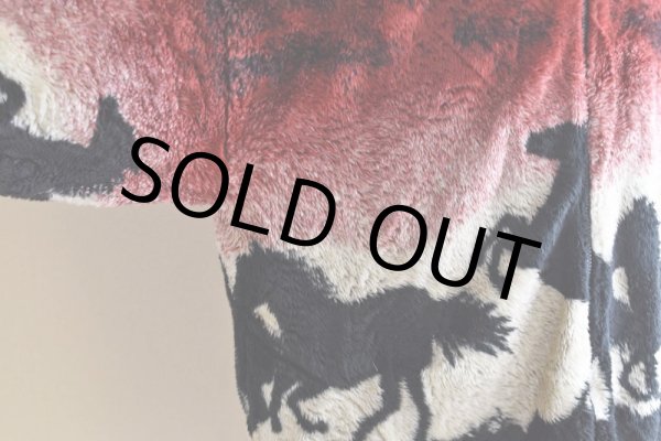 画像10: 1990s BLACK MOUNTAIN 馬柄フリースジャケット　 "MADE IN USA"　 表記2XL  (10)