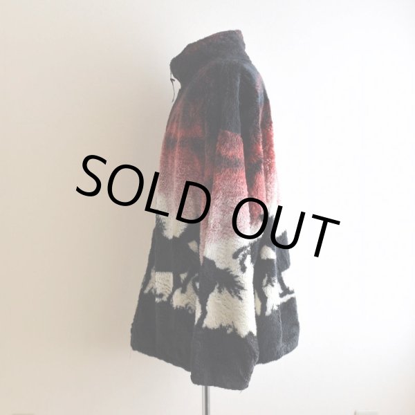 画像4: 1990s BLACK MOUNTAIN 馬柄フリースジャケット　 "MADE IN USA"　 表記2XL  (4)