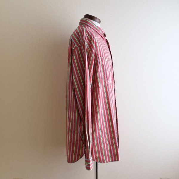 画像2: Polo by RalphLauren チンスト付きコットンワークシャツ  表記XXL  (2)