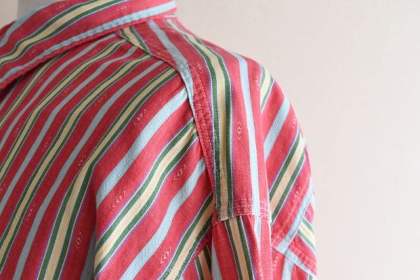 画像10: Polo by RalphLauren チンスト付きコットンワークシャツ  表記XXL  (10)