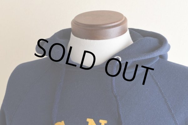 画像7: 1970-80s ARTEX US.NAVY フロッキースウェットパーカー　 "MADE IN USA"　 表記M  (7)